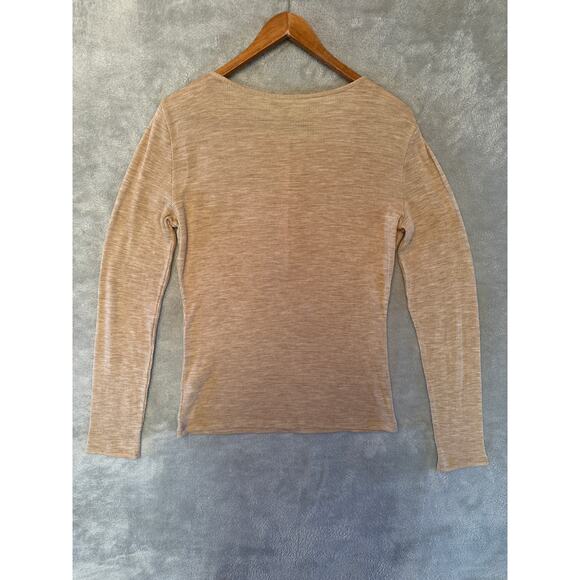 Vince Button Henley Base Layer Thermal Top Under Shirt Quite Luxury Minimalist - Picture 5 of 11